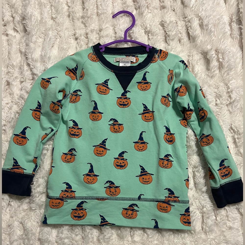 TBBC Olde Jolly Jack O Lantern Cassidy Crewneck 3T